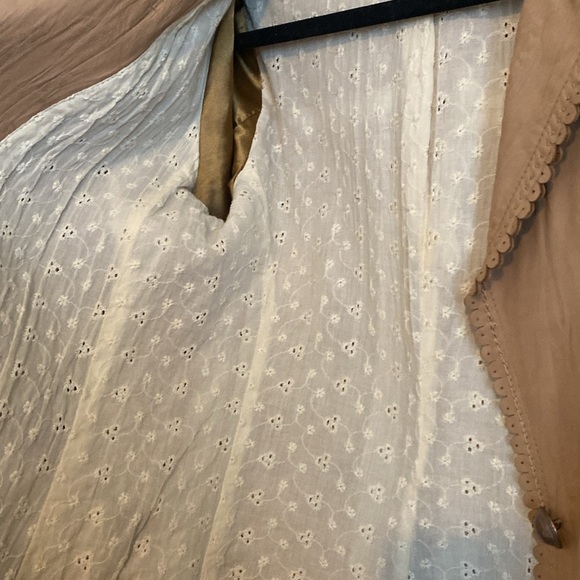 Cache Lamb Leather Blazer vintage sz 6 - Picture 13 of 13